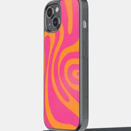 macmerise  Impact Resistant Abstract Printed iPhone 14 Back Case Mobile Accessories-51
