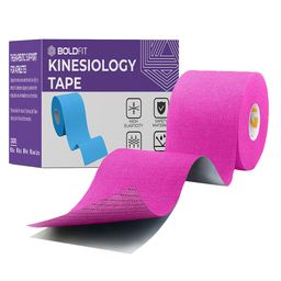 BOLDFIT Pink Solid Kinesiology Tape-52