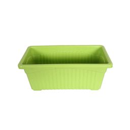 Kuber Industries Set Of 5 Green Rectangular Jupiter Plastic Window Pot image 2