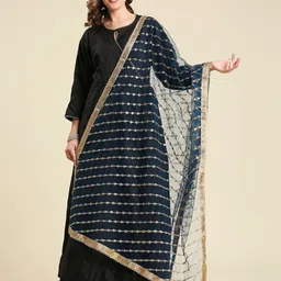 Dupatta Bazaar Ethnic Motifs Embroidered Dupatta-picture-54