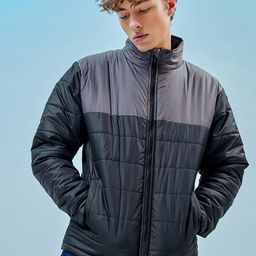 Bewakoof Block Oversized Puffer Jacket-image-27