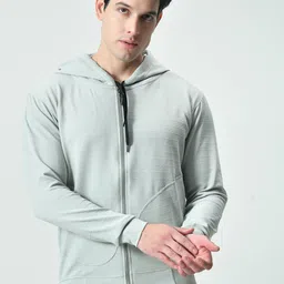 BAESD Men Solid Hooded Long Sleeves Casual Sweatshirt-image-72