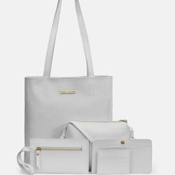 Bagsy Malone Set Of 5 Textured Structured Shoulder Bag image 1