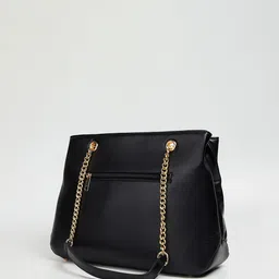 CODE by Lifestyle Textured Structured Shoulder Bag image 2