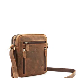 Goatter Leather Structured Sling Bag image 5