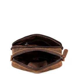 Goatter Leather Structured Sling Bag image 4