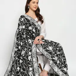Dupatta Bazaar Ethnic Motifs Embroidered Dupatta image 3