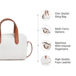 Fastrack Structured Crossbody Handheld Bag image 4