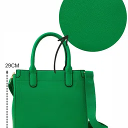Accessorize Textured Structured Handheld Bag image 3