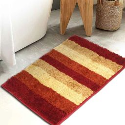 hosta homes Multicolor Striped Cotton 24x16 Inches Antiskid Door Mat-picture-16