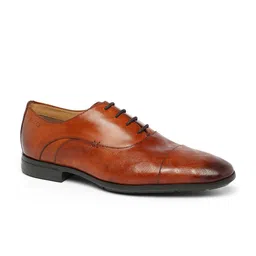 Ruosh Men Textured Formal Oxfords-image-68
