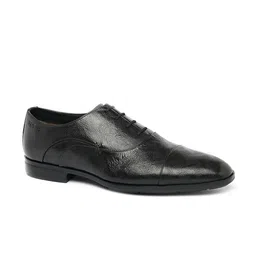 Ruosh Men Textured Leather Formal Oxfords-picture-52
