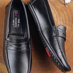 Action Men Round-Toe Comfort-Fit Formal Loafers-image-49