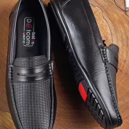 Action Dotcom DRIVE-44 Men Leather Formal Loafers-picture-10