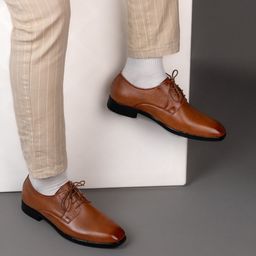 INVICTUS Men Round Toe Formal Derbys Shoes-picture-20