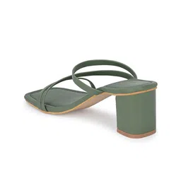 PANAHI Strappy Open Toe Block Heels image 3