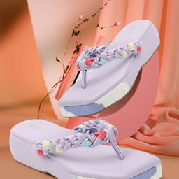 ICONICS Square Toe Flatform Heels-8
