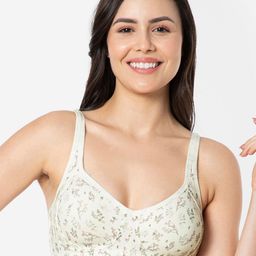 Amante Printed Non Padded Wirefree Cool Contour Super Support Bra - BRA10421-picture-38