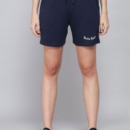 GRIFFEL Women Loose Fit Cotton Sports Shorts-picture-29