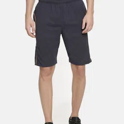 Macroman M-Series Men Navy Blue Sports Shorts-image-12