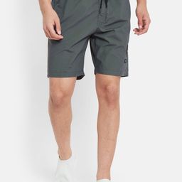 Octave Men Mid-Rise Sports Cotton Shorts-image-35