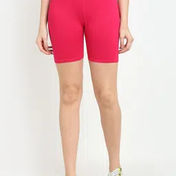 Jinfo Women Pink Cycling Sports Shorts-picture-12