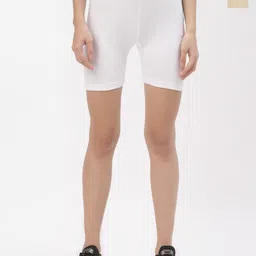 Floret Women Pack of 2 Skinny Fit Sports Shorts-image-19