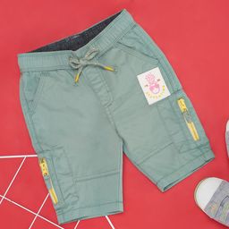 Pantaloons Baby Boys Mid Rise Pure Cotton Shorts-19