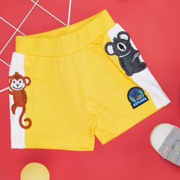 Pantaloons Baby Infant Boys Graphic Printed Pure Cotton Shorts-image-89
