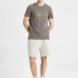DeFacto Men Mid Rise Pure Cotton Shorts-image-50