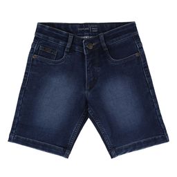 Bodycare Kids Boys Mid-Rise Washed Cotton Denim Shorts-image-74
