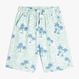 Koton Boys Conversational Printed Mid-Rise Shorts-picture-27
