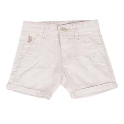 U.S. Polo Assn. Kids Boys Mid-Rise Pure Cotton Shorts-image-99