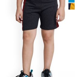 BAESD Boys Pack of 3 Side Tape Pure Cotton Regular Shorts-image-23