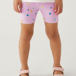 Marks & Spencer Girls High-Rise Printed Cycling Shorts-image-52