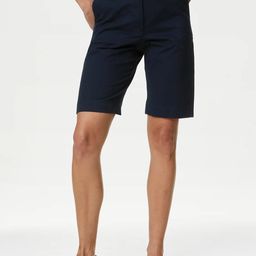 Marks & Spencer Women High-Rise Chino Shorts-picture-40