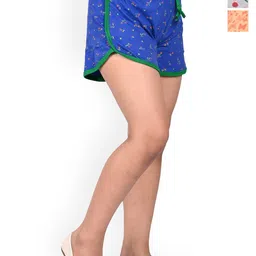 BAESD Girls Pack Of 3 High-Rise Conversational Printed Cotton Shorts-image-93