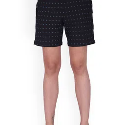BAESD Women Printed High-Rise Shorts-image-20