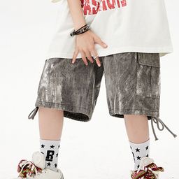 LULU & SKY Unisex Kids Printed High-Rise Shorts-image-47