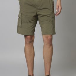 Celio Men Cotton Cargo Shorts-image-48