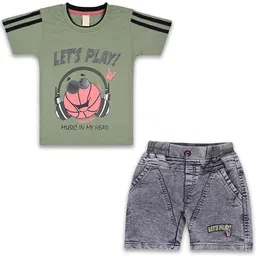 Wish Karo Boys Printed T-shirt with Shorts-picture-8