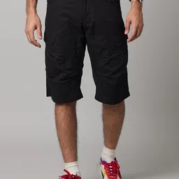Celio Men Mid-Rise Cargo Shorts-image-42