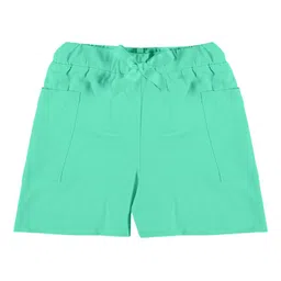 KiddoPanti Girls Mid Rise Pure Cotton Hot Pant Shorts-image-96