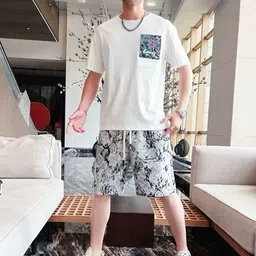 StyleCast Men Printed Slim Fit Shorts-image-77