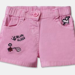 R&B Girls Pink Printed Shorts-picture-35