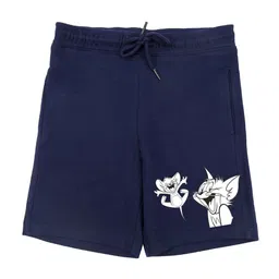 Tom & Jerry by Wear Your Mind Boys Navy Blue Tom & Jerry Shorts-picture-7