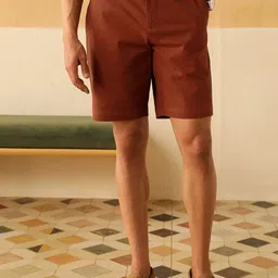 Andamen Men Mid-Rise Cotton Regular Shorts-image-56
