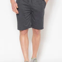 BODYACTIVE Men Black Sports Shorts-image-85
