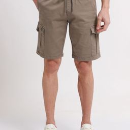 Banana Club Men Cotton Cargo Shorts-image-77