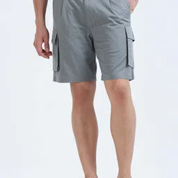 Tailoraedge Men Mid-Rise Cargo Shorts-image-14